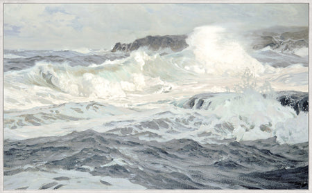 Art -  Southwesterley Gale Framed Canvas circa 1907 (1 in stock)