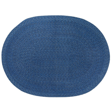 Spice Bin Braided Cotton Rug Blue Spice 32" x 42"   (6 in stock)