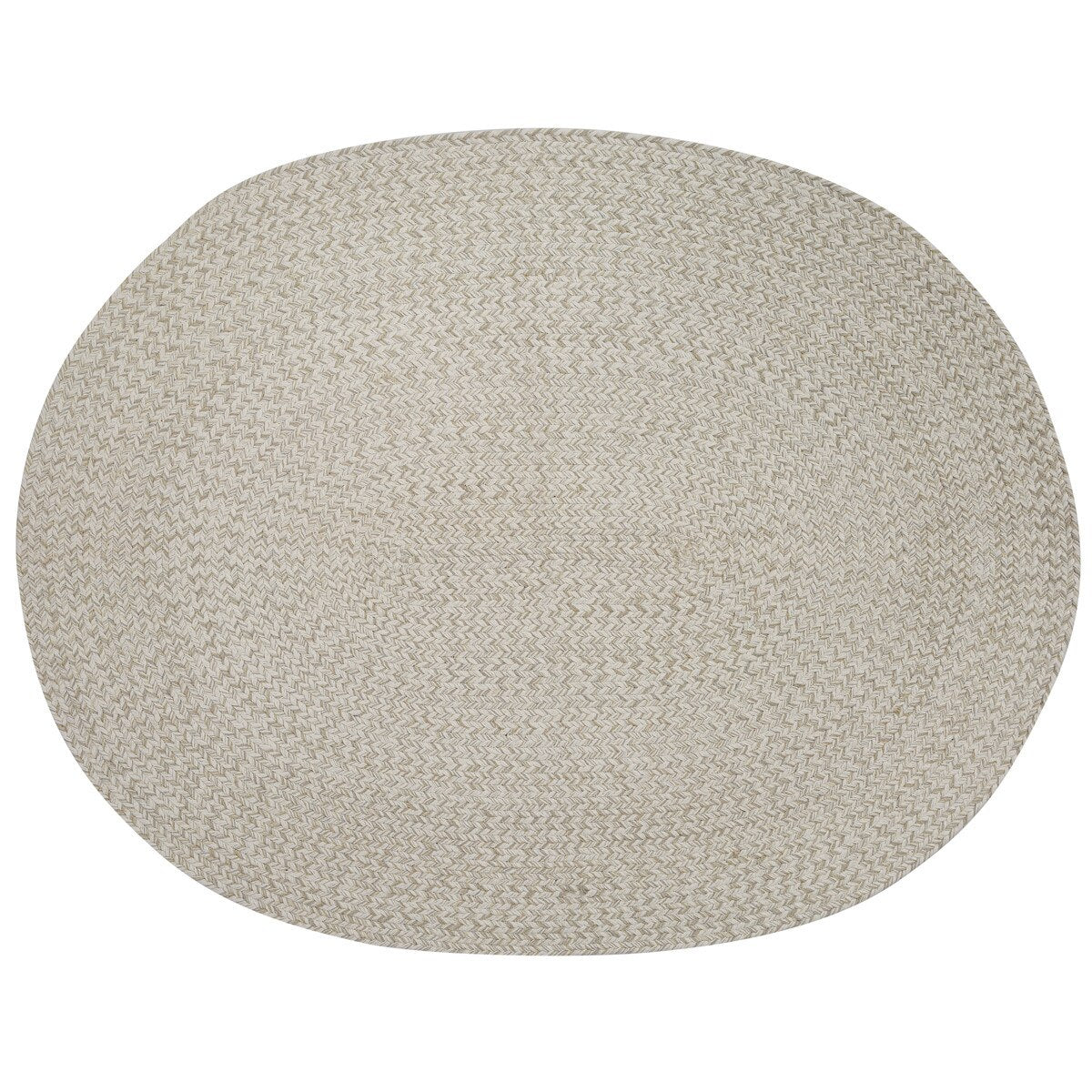 Spice Bin Braided Cotton Rug Sea Salt 32" x 42"   (4 in stock)