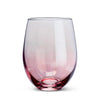 Pink Iridescent Stemless Wine Glass (6 in stock)