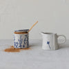 Stoneware sugar and creamer set (3 sets in stock)