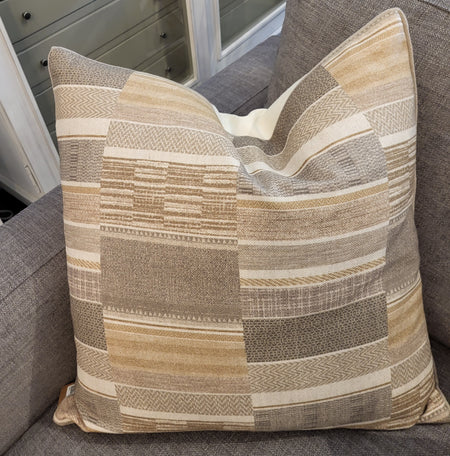 Suki Warm Taupe Cushion 22" x 22" (4 in stock)