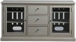 Summer Hill - Entertainment Console French Gray Finish (1 left) 50% off retiring stock