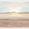 Sunset Study Framed w Glass 43 x 33 (2 in stock)