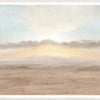 Sunset Study Framed w Glass 43 x 33 (2 in stock)