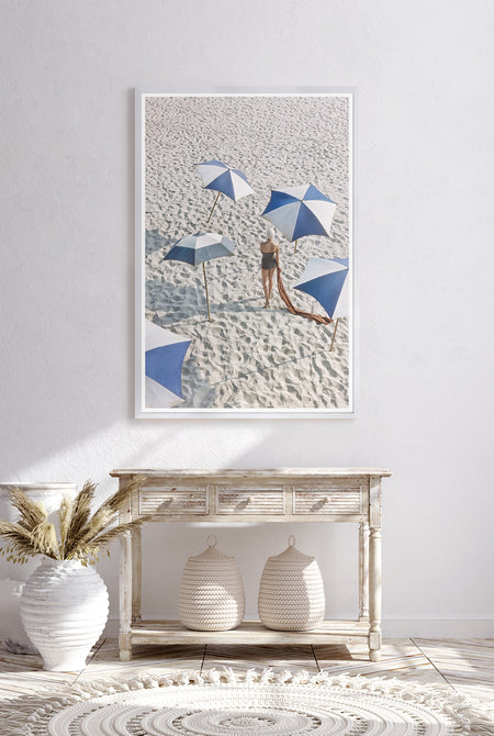 Swimsuit Model framed art with glass (1 in stock)