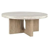 Talbot Coffee Table Concrete and Pine 42" (1 in stock)