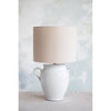 Ceramic Urn Style Two Handle Lamp