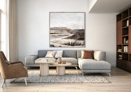 Art - Territory 1 Framed Canvas (1 in stock)
