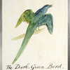 Art - The Dark Green Bird framed with glass (1 in stock)