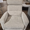 Tommy Gliding Recliner with Power Headrest and Battery Pack Light Cream Fabric (2 in stock)