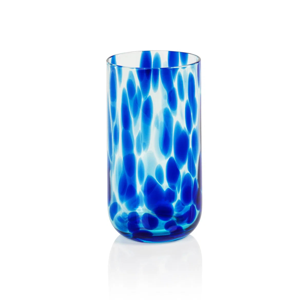 Blue Tortoise Shell Glassware HighBall (8 in stock)