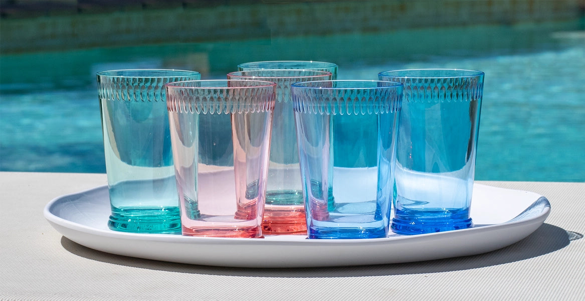 Tritan Scallop Green Acrylic Tumbler (4 in stock)