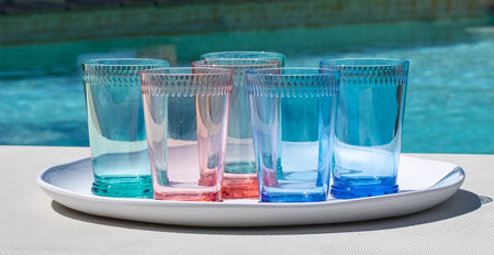 Tritan Scallop Green Acrylic Tumbler (4 in stock)