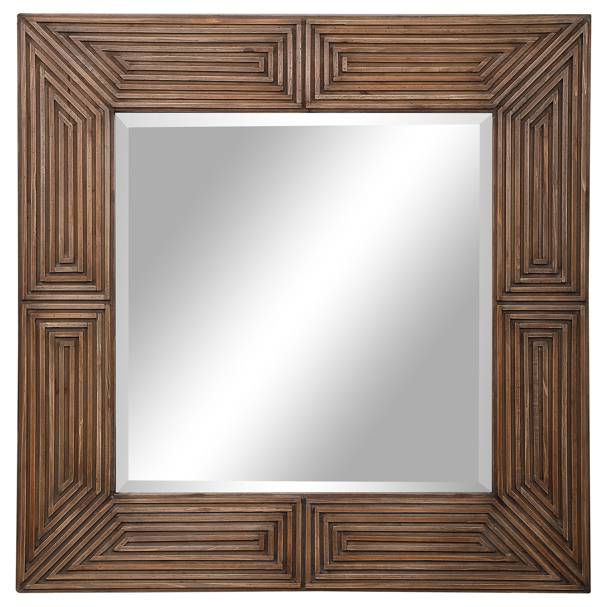 Travelers Geometric Square Mirror 36" (1 in stock)