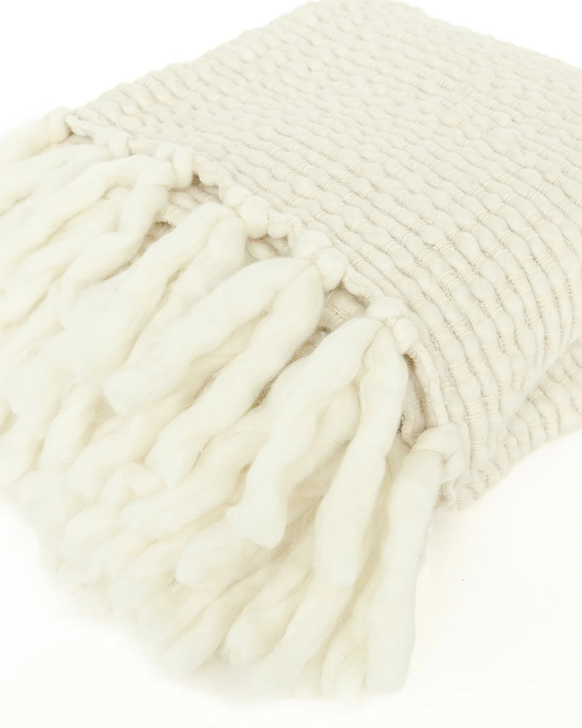 Verbier Cream Throw