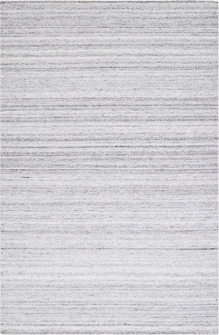 Verna Handwoven Gray and White  8' x10' (1 stock)