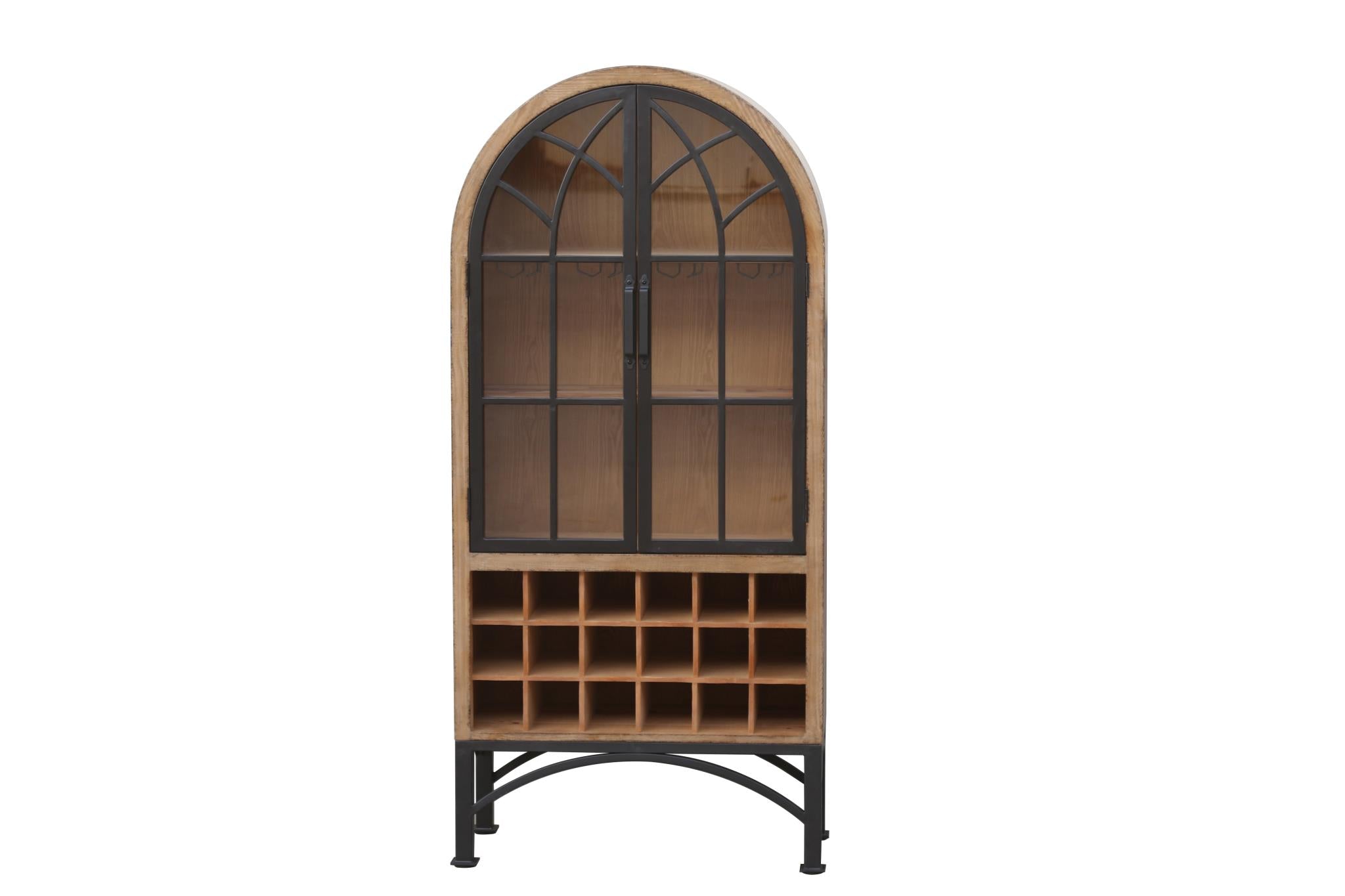 Victoria Wine Cabinet Antique Natural  (1 in stock)