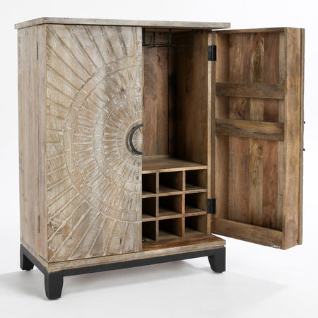 Vivienne Bar Cabinet Creamy White  (1 in stock)