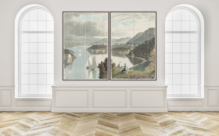 Washington Valley - West Point 1934 Diptych (1 in stock)