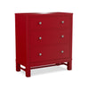 Westend 3 Drawer Dresser Scarlet Red (1 in stock)