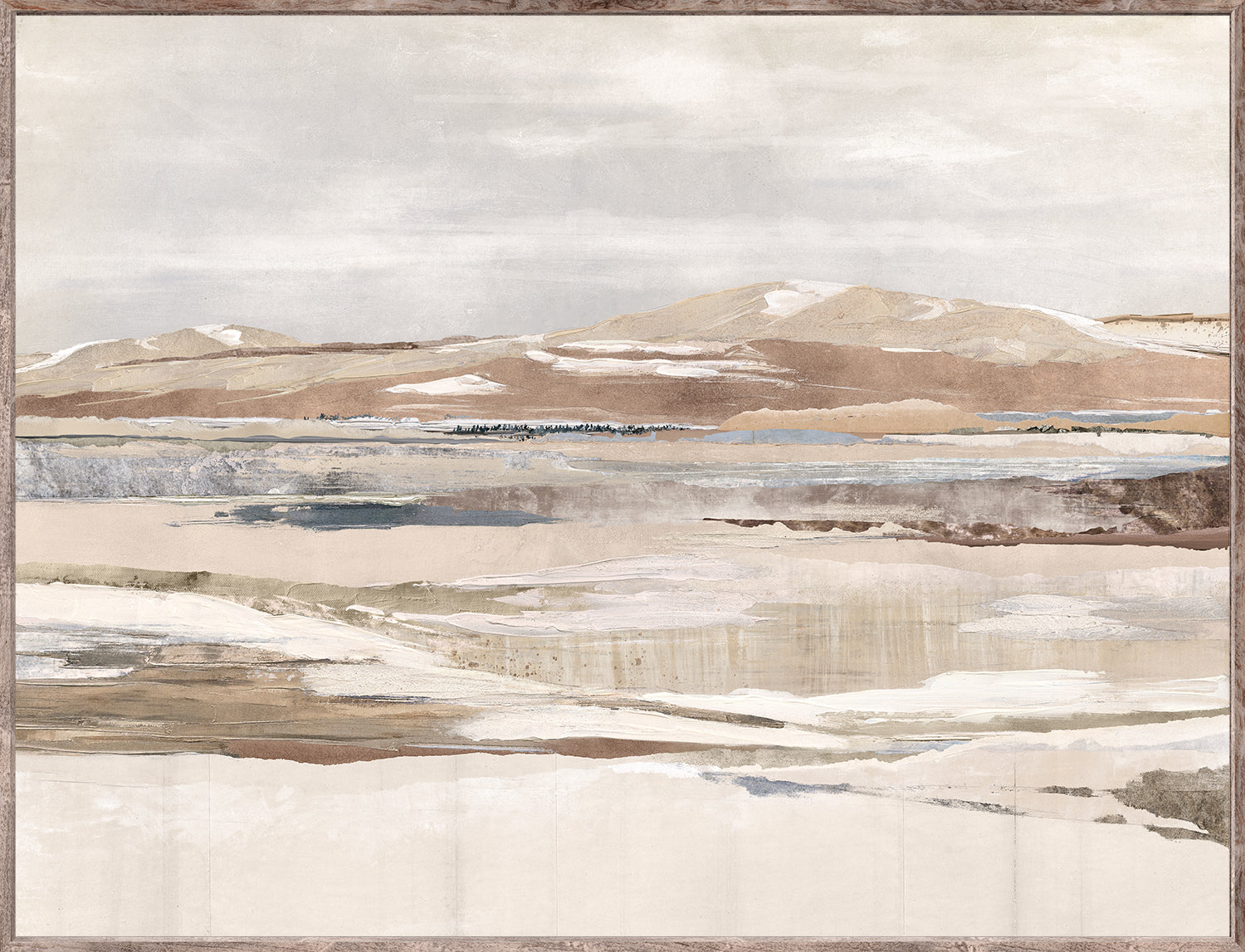 Art - Western Range Framed Canvas (1 in stock)