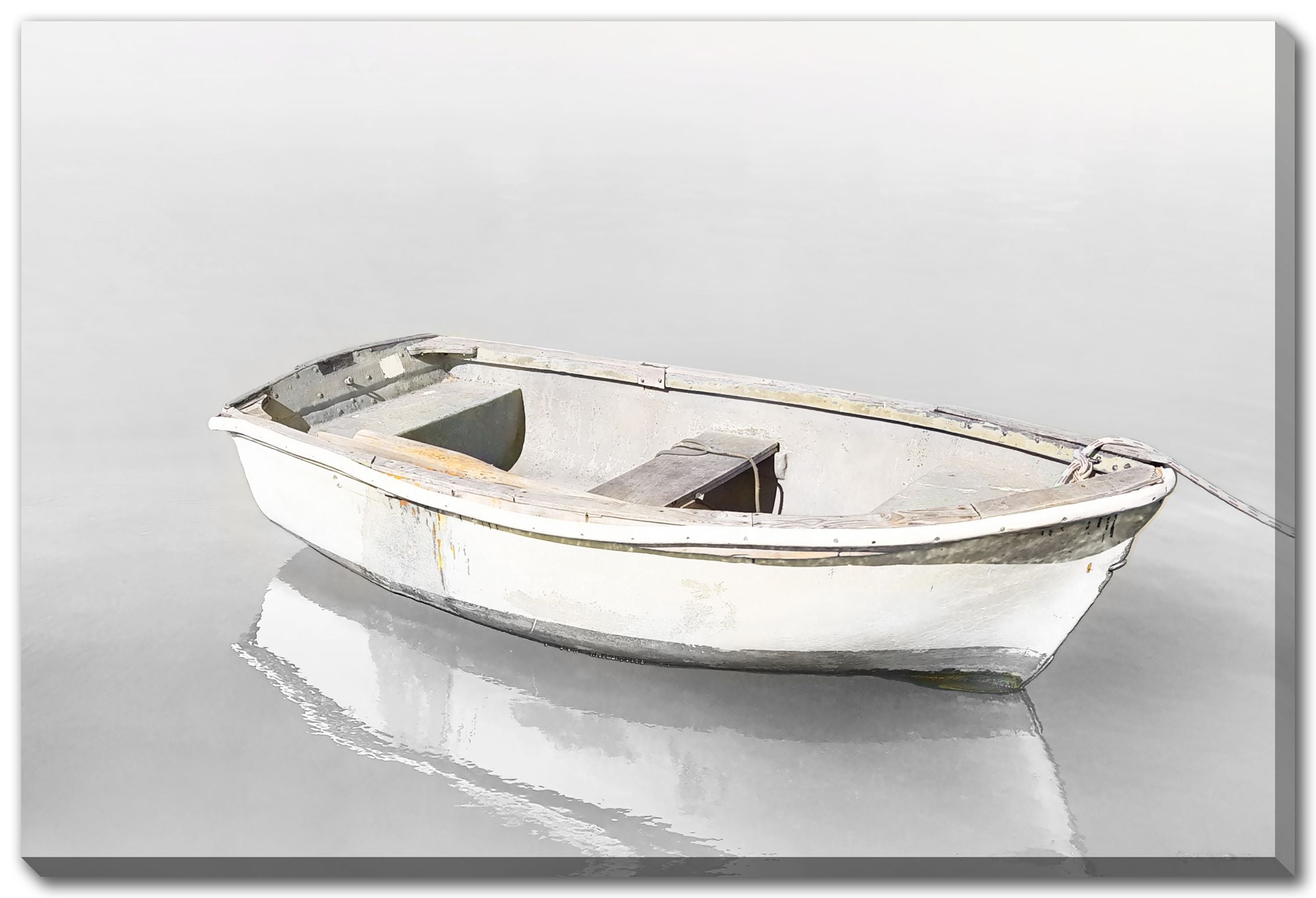 White Reflection Canvas 28" x 42" (1 in stock)