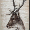 Art -  White Tailed Deer Hand Painted on Wood (1 in stock)
