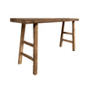 Wooden Console Reclycled Elm Wood