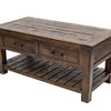 Rustic Irish Coast Wyatt Coffee Table Aged Sienna (4 in stock)