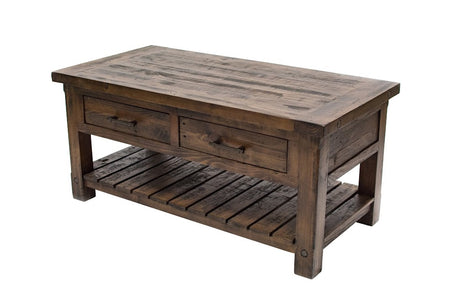 Rustic Irish Coast Wyatt Coffee Table Aged Sienna (4 in stock)