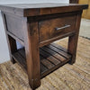 Rustic Irish Coast Wyatt Side Table Aged Sienna (4 in stock)