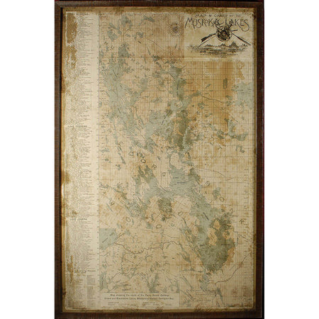 Map - Muskoka Lakes (1 in stock)