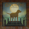 Moonrise Golden Dog Framed Art (1 in stock)