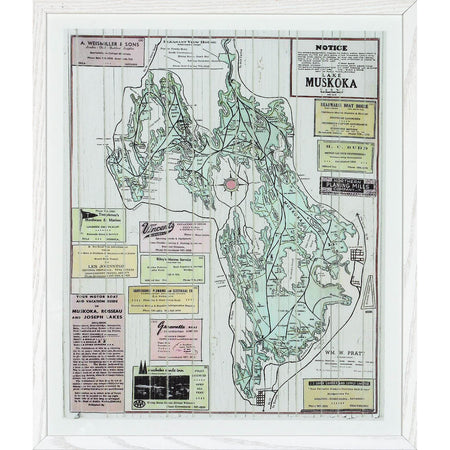 Muskoka Local Business Map II (1 in stock)