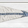 Yachting Burgee Blue Arrow Framed Art