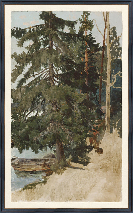 Art  -  Treescape C. 1886  Vintage Collection Framed (1 in stock)
