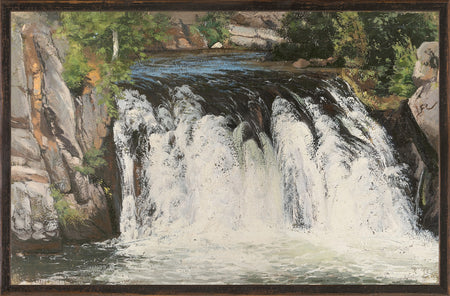 Art  - Waterfall C. 1877 Large Northern Collection Framed (2 in stock)