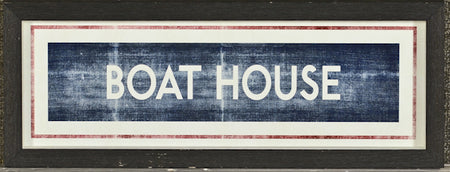 Boat House Framed Art