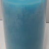 Turquoise Pillar 5" Candle  Burn time of 59 hours  (qty of 3 in stock)
