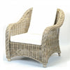 Katrina rattan chair with cushions (1 in stock)