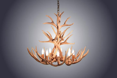 Real Antler Chandelier Natural (1 in stock)
