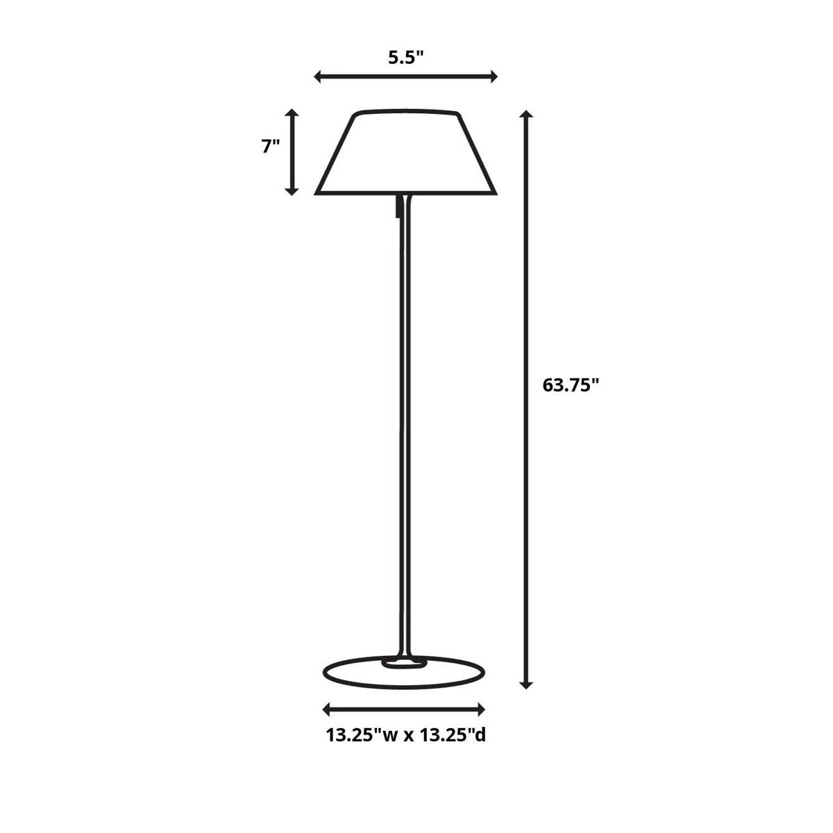 Chisum Floor Lamp (available to order in 4 weeks)