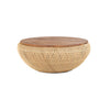 Bodhi Wave 32" Round Coffee Table
