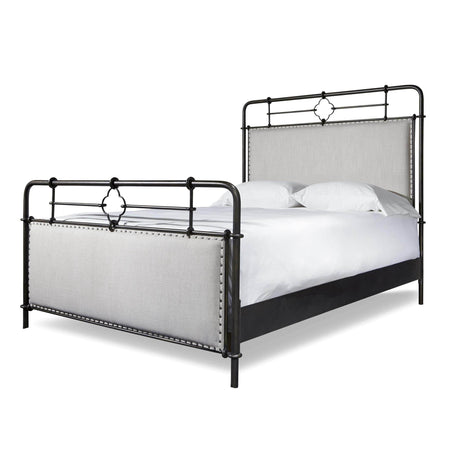 Dogwood Low Tide - Upholstered Metal King Bed (2 in stock)