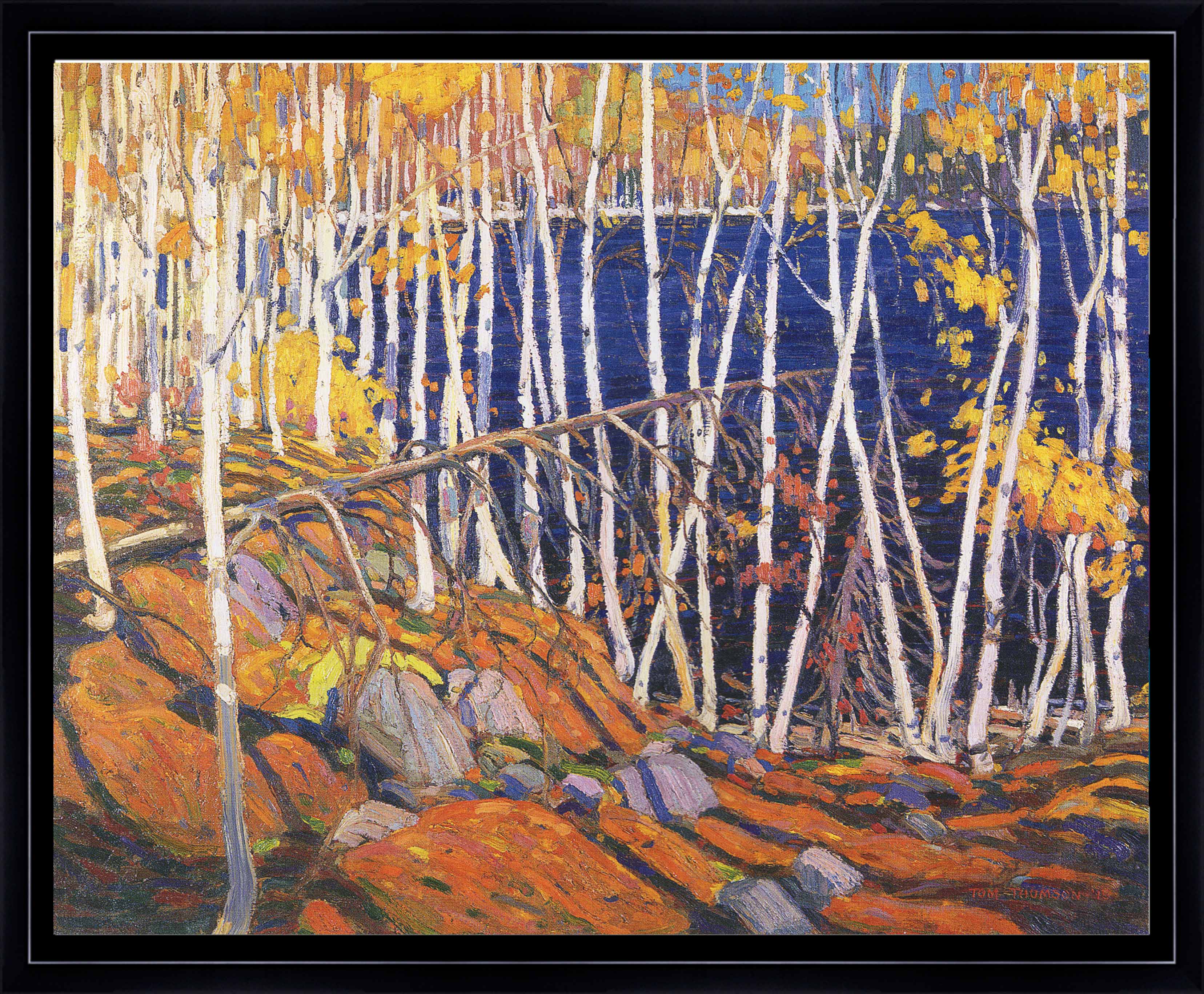Tom Thomson In the Northland Framed Art Canvas 38 x 46