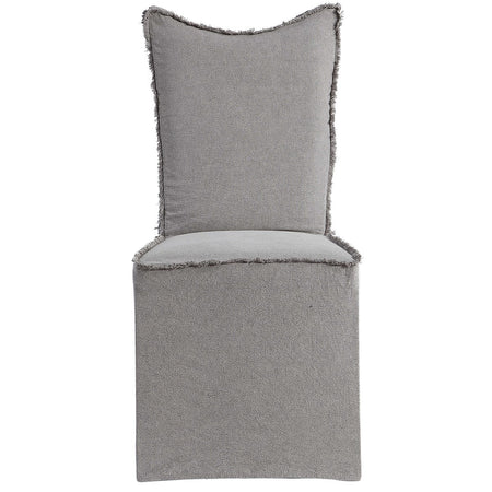 Narissa Armless Slipcover Dining Chair  2 in stock