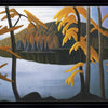Lawren Harris Northern Lake Framed  Art Canvas  38 x 46