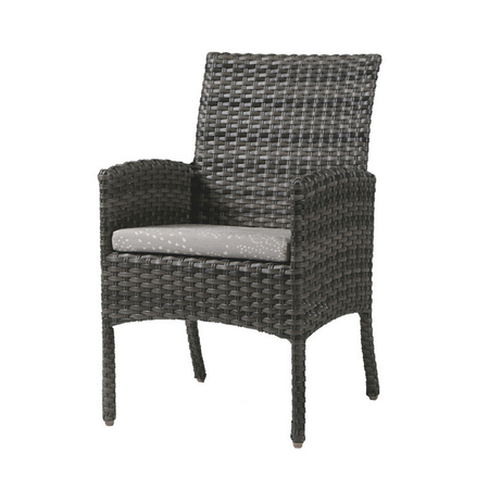 Luxury Outdoor Portfino Dining Armchair with Cushion (6 in stock)