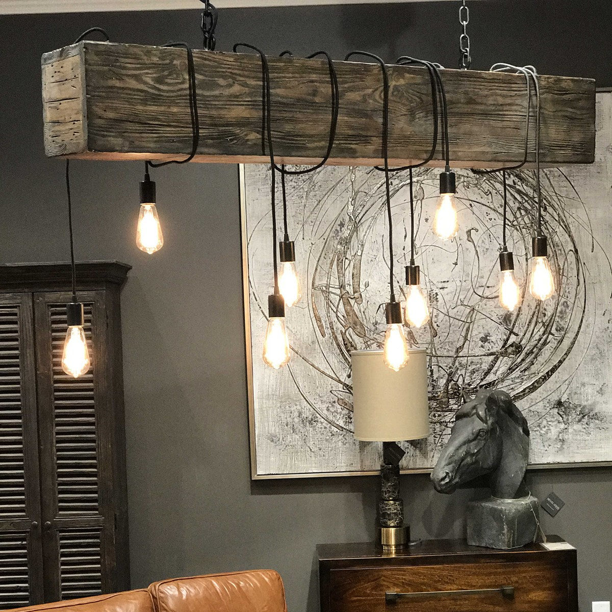 Reading Station, 9 LT. Pendant